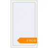 Pricing Tilt-and-Turn 695x1250 mm KORSA ENERGY-SAVING (SYNEGO MD) RAL 9016 Traffic white two-sided. Price: ₴3,150.00