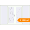 Pricing Tilt-and-Turn 2000x1295 mm KORSA STANDARD (Euro 70) RAL 9016 Traffic white two-sided. Price: 8 964.4 UAH