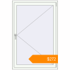 Pricing Tilt-and-Turn 1000x1500 mm KORSA Altest Pony 375 RAL 9016 Traffic white two-sided. Price: $272.13