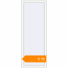 Pricing Tilt-and-Turn 645x1760 mm KORSA ENERGY-SAVING (SYNEGO MD) RAL 9016 Traffic white two-sided. Price: €94.70