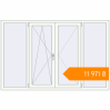 Pricing Tilt-and-Turn 2000x1295 mm KORSA STANDARD (Euro 70) RAL 9016 Traffic white two-sided. Price: ₴11,971.39