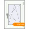 Pricing Tilt-and-Turn 500x700 mm KORSA ENERGY-SAVING (SYNEGO MD) RAL 9016 Traffic white two-sided. Price: ₴3,126.43