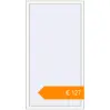 Pricing Tilt-and-Turn 995x1850 mm KORSA ENERGY-SAVING (SYNEGO MD) RAL 9016 Traffic white two-sided. Price: €126.55