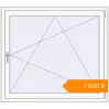 Pricing Tilt-and-Turn 1225x1090 mm KORSA ENERGY-SAVING (SYNEGO MD) RAL 9016 Traffic white two-sided. Price: ₴7,649.84