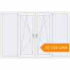 Pricing Tilt-and-Turn 2300x1540 mm KORSA BASE (Euro-Design 60) RAL 9016 Traffic white two-sided. Price: 10 134.46 UAH