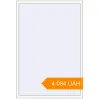 Pricing Tilt-and-Turn 1315x1920 mm KORSA BASE (Euro-Design 60) RAL 9016 Traffic white two-sided. Price: ₴4,084.24