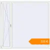 Pricing Tilt-and-Turn 2160x2100 mm KORSA Altest Pony 375 RAL 9016 Traffic white two-sided. Price: €333.16