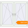 Pricing Tilt-and-Turn 1300x1200 mm KORSA BRILLANT RAL 9016 Traffic white two-sided. Price: 197.87 EUR