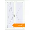Pricing Tilt-and-Turn 1000x1500 mm KORSA STANDARD (Euro 70) RAL 9016 Traffic white two-sided. Price: ₴9,855.13