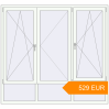 Pricing Tilt-and-Turn 1950x1800 mm KORSA ENERGY-SAVING (SYNEGO MD) RAL 9016 Traffic white two-sided. Price: 529.38 EUR