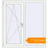Pricing Tilt-and-Turn 1200x1300 mm KORSA ENERGY-SAVING (SYNEGO MD) RAL 9016 Traffic white two-sided. Price: ₴7,719.49