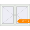 Pricing Tilt-and-Turn 1435x1028 mm KORSA ENERGY-SAVING (SYNEGO MD) RAL 9016 Traffic white two-sided. Price: ₴10,799.01