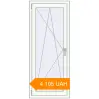 Pricing Tilt-and-Turn 620x1480 mm KORSA STANDARD (Euro 70) RAL 9016 Traffic white two-sided. Price: ₴4,105.49