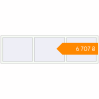 Pricing Tilt-and-Turn 2541x724 mm KORSA BRILLANT RAL 9016 Traffic white two-sided. Price: ₴6,707.06