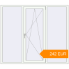 Pricing Tilt-and-Turn 1820x1590 mm KORSA BRILLANT RAL 9016 Traffic white two-sided. Price: 242.27 EUR