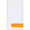 Pricing Tilt-and-Turn 1028x1841 mm KORSA ENERGY-SAVING (SYNEGO MD) RAL 9016 Traffic white two-sided. Price: ₴5,330.65