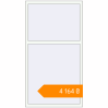 Pricing Tilt-and-Turn 1000x1845 mm KORSA BASE (Euro-Design 60) RAL 9016 Traffic white two-sided. Price: ₴4,164.32