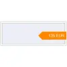 Pricing Tilt-and-Turn 2200x800 mm KORSA STANDARD (Euro 70) RAL 9016 Traffic white two-sided. Price: €134.57