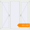Pricing Tilt-and-Turn 1800x1800 mm KORSA Altest Pony 375 RAL 9016 Traffic white two-sided. Price: 453.48 USD