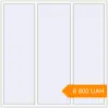 Pricing Tilt-and-Turn 1800x1800 mm KORSA STANDARD (Euro 70) RAL 9016 Traffic white two-sided. Price: 8 800.21 UAH