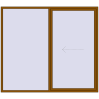 Pricing Sliding patio doors 2500x2200 mm KORSA SYNEGO SLIDE