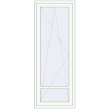 Pricing Balcony doors 800x2100 mm KORSA STANDARD (Euro 70) BALKON DOOR RAL 9016 Traffic white two-sided