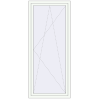 Pricing Balcony doors 900x2100 mm KORSA BASE (Euro-Design 60) BALKON DOOR RAL 9016 Traffic white two-sided