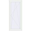 Pricing Balcony doors 940x2105 mm KORSA STANDARD (Euro 70) BALKON DOOR RAL 9016 Traffic white two-sided