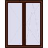 Pricing Balcony doors 1600x2000 mm KORSA ENERGY-SAVING (SYNEGO MD) BALKON DOOR BLACK_CHERRY two-sided