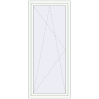 Pricing Balcony doors 900x2100 mm KORSA BASE (Euro-Design 60) BALKON DOOR RAL 9016 Traffic white two-sided