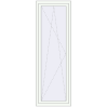 Pricing Balcony doors 700x2100 mm KORSA STANDARD (Euro 70) BALKON DOOR RAL 9016 Traffic white two-sided
