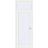 Pricing Entrance doors 900x2500 mm DOOR KORSA ENERGY-SAVING REHAU SYNEGO RAL 9016 Traffic white two-sided