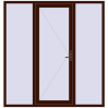 Pricing Entrance doors 2000x2100 mm DOOR KORSA OPTIMUM REHAU BRILLANT