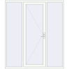 Pricing Entrance doors 2000x2300 mm DOOR KORSA ENERGY-SAVING REHAU SYNEGO