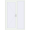 Pricing Entrance doors 1400x2100 mm DOOR KORSA OPTIMUM REHAU BRILLANT