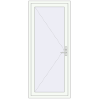 Pricing Entrance doors 900x2100 mm DOOR KORSA OPTIMUM REHAU BRILLANT RAL 9016 Traffic white two-sided