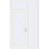Pricing Entrance doors 1500x2500 mm DOOR KORSA BASE REHAU EURO 60