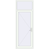 Pricing Entrance doors 900x2500 mm DOOR KORSA ENERGY-SAVING REHAU SYNEGO RAL 9016 Traffic white two-sided