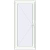Pricing Entrance doors 900x2100 mm DOOR KORSA BASE REHAU EURO 60 RAL 9016 Traffic white two-sided