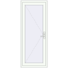 Pricing Entrance doors 800x2000 mm DOOR KORSA BASE REHAU EURO 60 RAL 9016 Traffic white two-sided