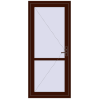 Pricing Internal doors 900x2050 mm INTERIOR door (Z74/60) opens  inside BLACK_CHERRY two-sided