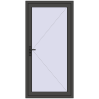 Pricing Internal doors 1000x2030 mm INTERIOR door (Т94/60) opens to the outside BASALT_GREY external