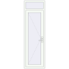 Pricing Internal doors 700x2300 mm INTERIOR door (Z74/60) opens  inside