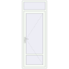Pricing Internal doors 850x2350 mm INTERIOR door (Т94/60) opens to the outside RAL 9016 Traffic white two-sided