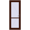 Pricing Internal doors 800x2050 mm INTERIOR door (Z74/60) opens  inside BLACK_CHERRY two-sided