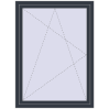 Pricing Tilt-and-Turn 1100x1500 mm KORSA RENOVATION (SYNEGO MD) ANTHRACITE_GREY_STRUKTURAL two-sided
