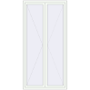 Pricing Tilt-and-Turn 1200x2400 mm KORSA STANDARD-RENOVATION (Euro 70) RAL 9016 Traffic white two-sided