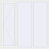 Pricing Tilt-and-Turn 1800x1800 mm KORSA BRILLANT RAL 9016 Traffic white two-sided