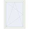 Pricing Tilt-and-Turn 1100x1500 mm KORSA RENOVATION (SYNEGO MD) RAL 9016 Traffic white two-sided