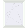 Pricing Tilt-and-Turn 1000x1200 mm KORSA BRILLANT RAL 9016 Traffic white two-sided